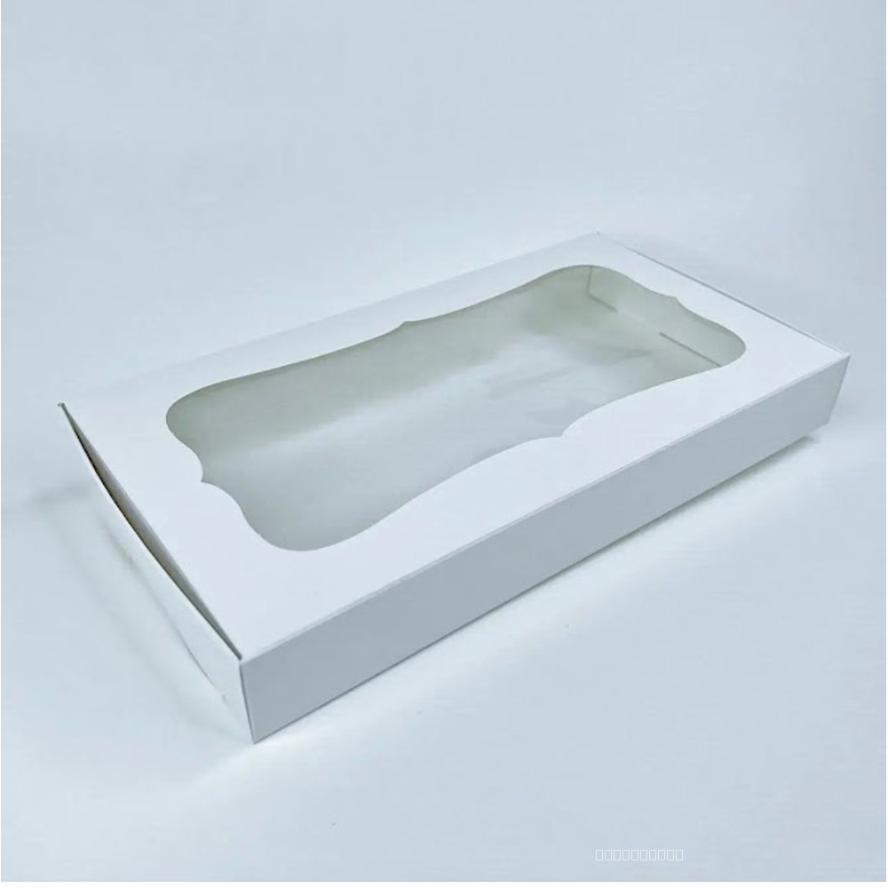 Коробка для печива та цукерок 15*20*3 см (біла)