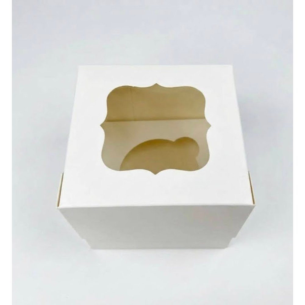 Коробка 1 капкейк (10*10*9см)