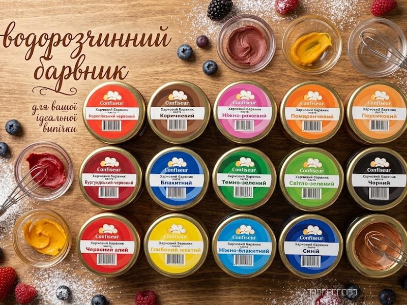 Барвник водорозчинний паста