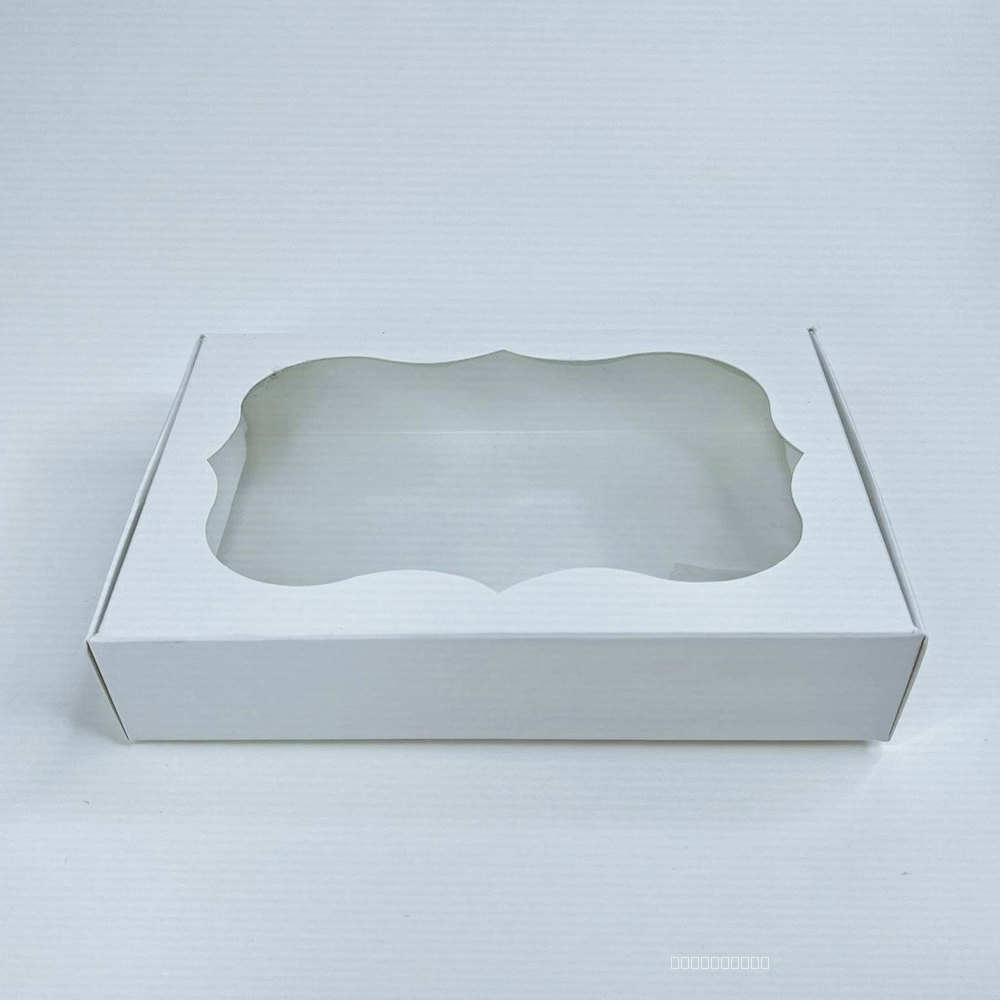 Коробка для печива 10*15*3 см (біла)