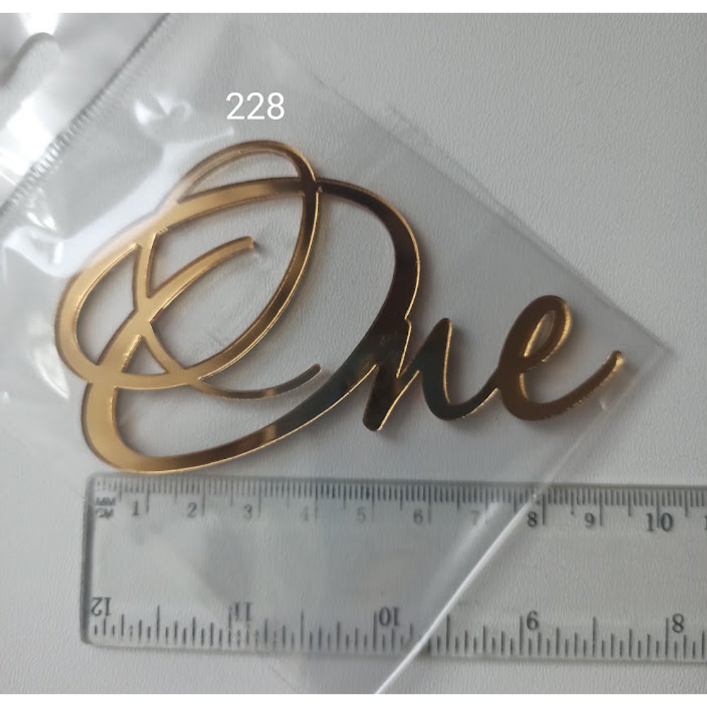 Топер дзеркальний  «One» (228)